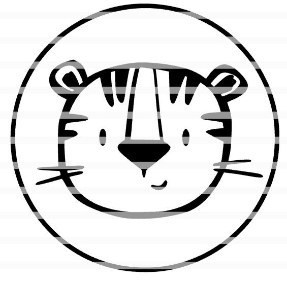 Tiger im Kreis